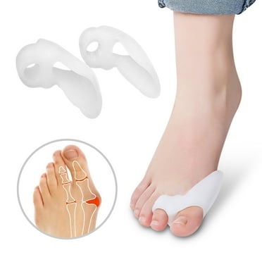 Pinkiou Big Toe Bunion Corrector Silicone Hammer Toe Corrector Soft Gel Toe Separators Hallux Valgus Toe Straightener Alignment 1 Pair