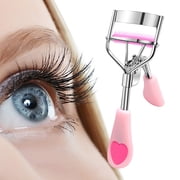 Pinkiou Eyelash Curler Stainless Steel with Brush Mascara Muffle False Eyelashes Accessory Best Professional Tool for Lashes Curls for Daily Makeup