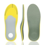 Pinkiou Orthotic Arch Support Shoe Inserts Insoles for Flat Feet,Feet Pain,Plantar Fasciitis for Women (1 Pair)
