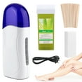 thumbnail image 1 of Pinkiou Roll on Wax Warmer Kit, Portable Home Waxing Kit, Wax Roller Kit for Hair Removal, Men and Women (Aloe Vera), 1 of 5
