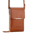 thumbnail image 1 of Pinklizecosh Touchscreen Crossbody Phone Wallet, Women Purse with Phone Window, 1 of 7