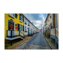 Pinkney Street - Annapolis Maryland Photography Unframed Wall Art Print 5 x 7 inches