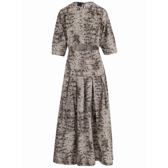 Pinko Multi Animal Print Cotton Dress (Women's)