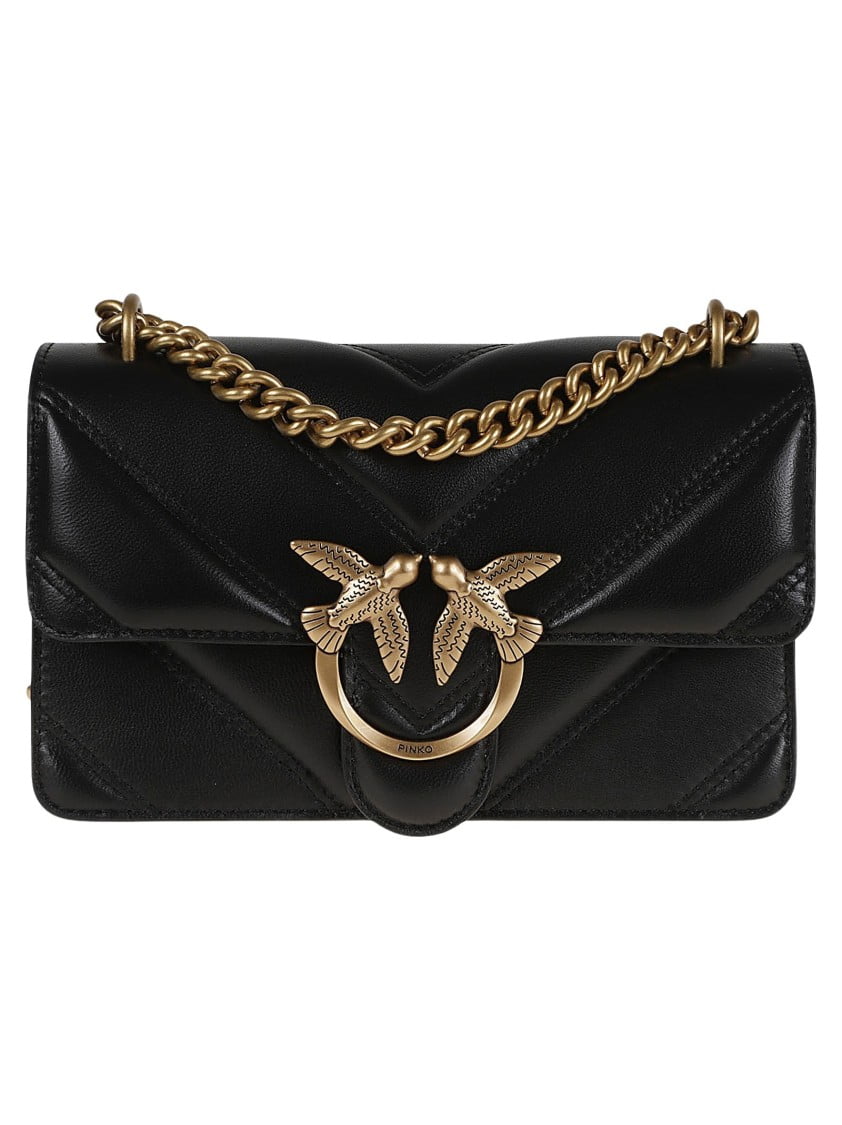 Pinko-Woman-Quilted-Black-