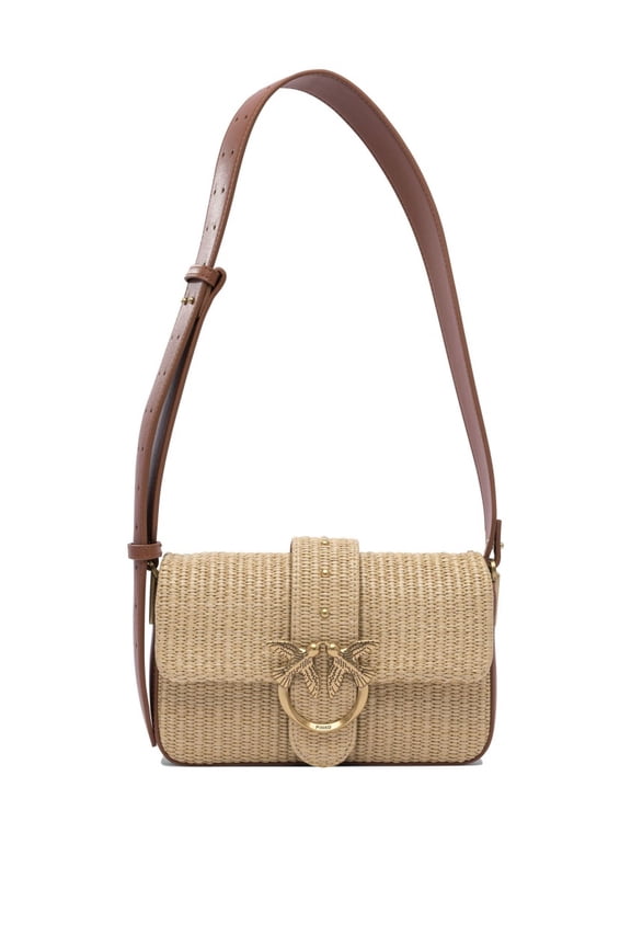 Women's Love One Mini Shoulder Bag White