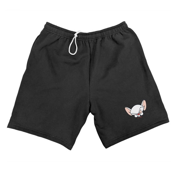Pinky And The Brain Brain Head Mens Sweat Shorts