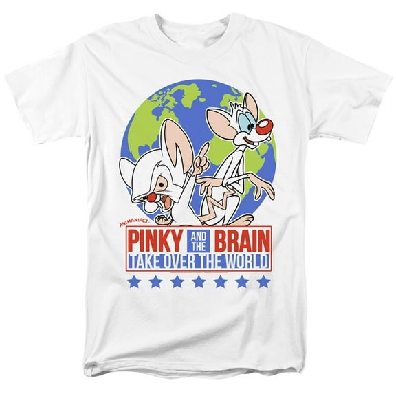 Pinky And The Brain Campaign Unisex Adult T Shirt For Men And Women