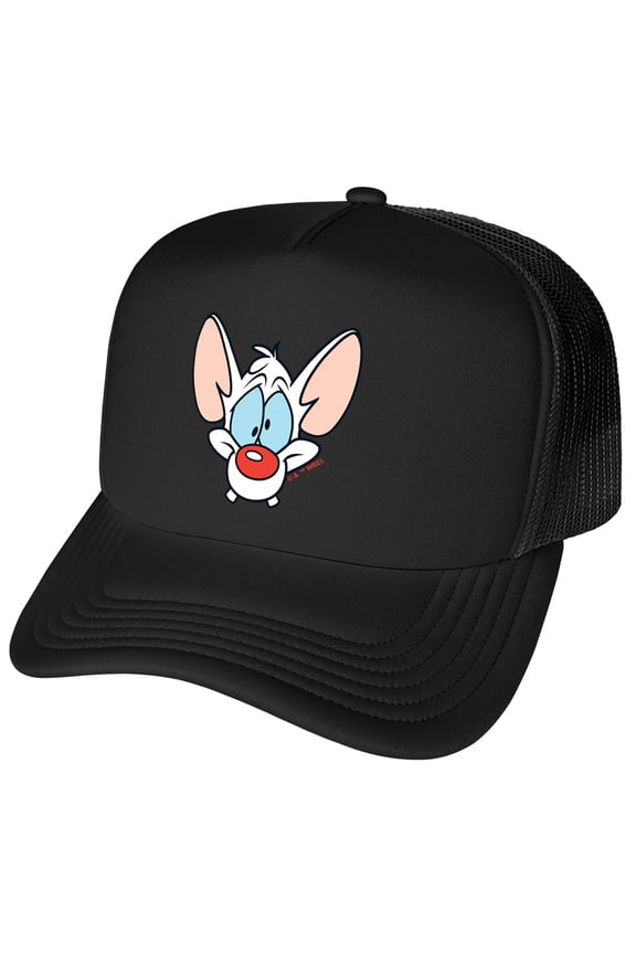 Pinky And The Brain Pinky Head Foam Snapback Trucker Hat - Unisex for Men and Women