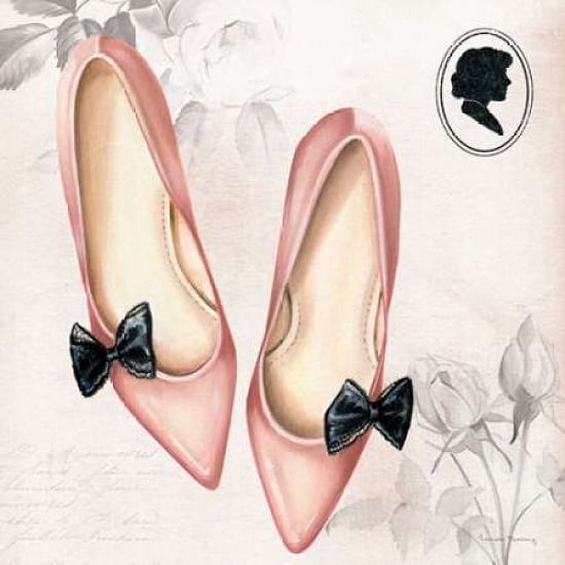 Pinky Fashion 4 Canvas Art - Danielle Murray (24 x 24)