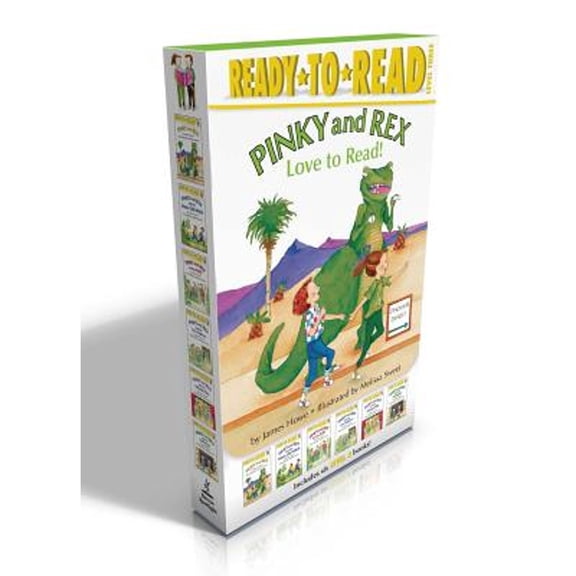 Pre-Owned Pinky and Rex Love to Read! (Boxed Set): Pinky and Rex; Pinky and Rex and the Mean Old (Paperback 9781481467759) by James Howe