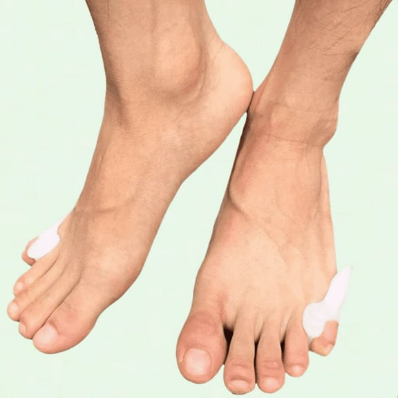 Pinky Toe Alignment Separator, Bunion Corrector & Pain Relief Pads