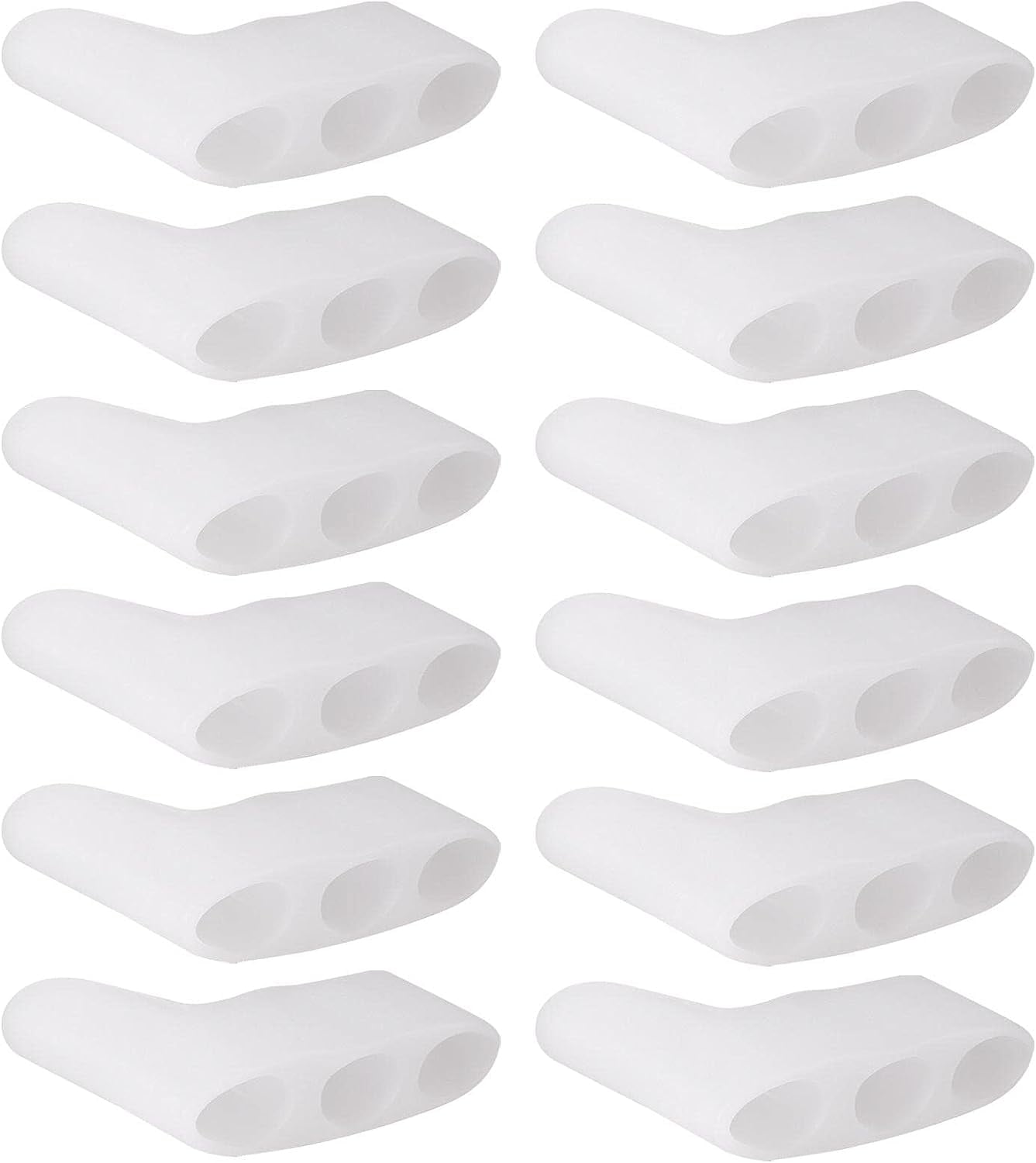 Pinky Toe Separator, 6 PCS Little Toe Straightener, Toe Separators for Overlapping Toe, Pinky