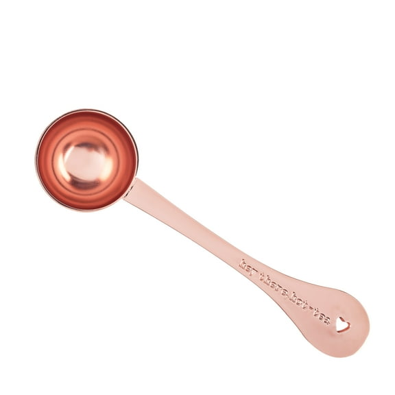 Pinky Up Rose Gold Tablespoon Scoop - Tablespoon Measure Spoon in Stainless Steel with Engraving - Tbsp Measuring Spoon Set of 1