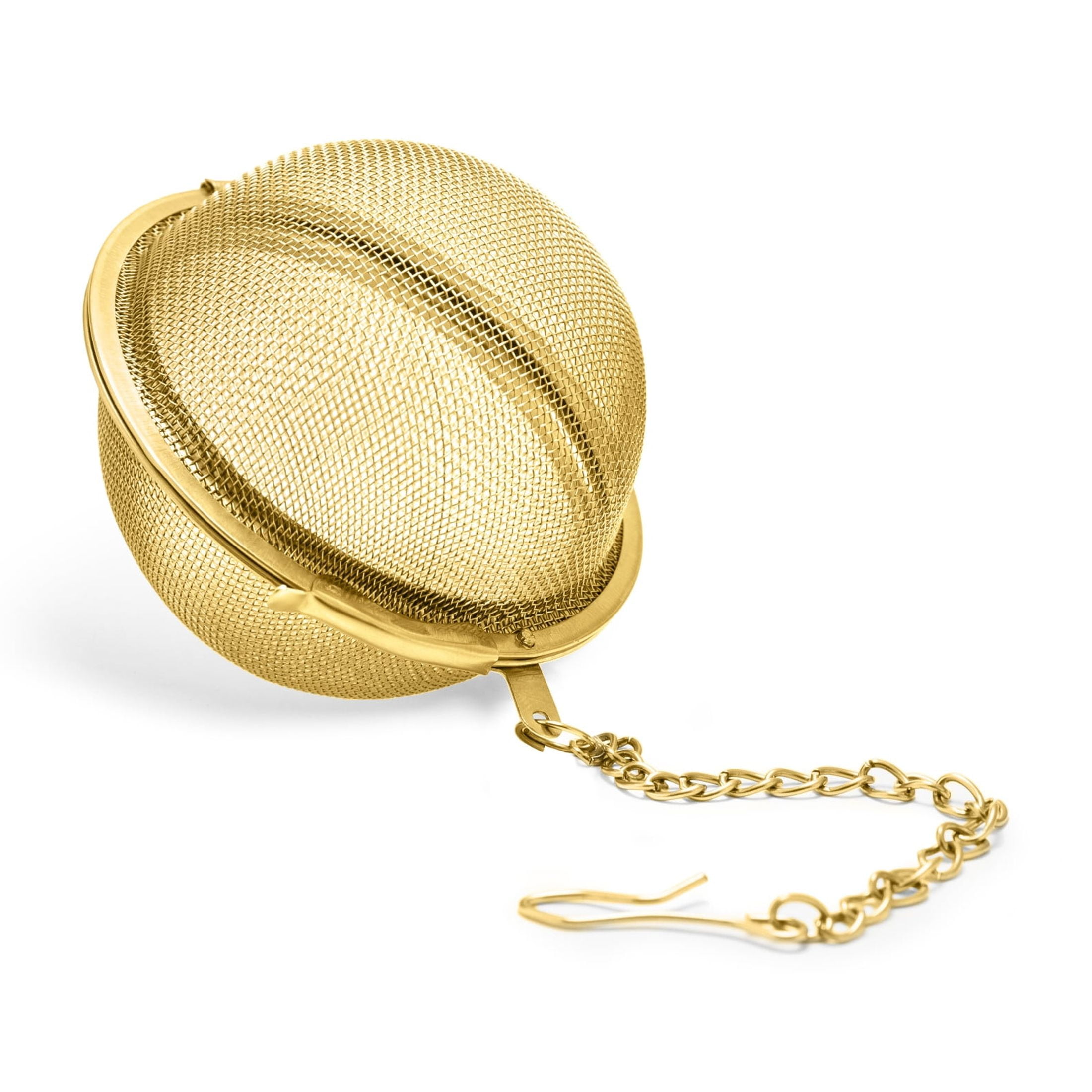 Pinky Up Small Tea Ball, Tea Infuser for Loose Tea, Tea Steeper, Gold