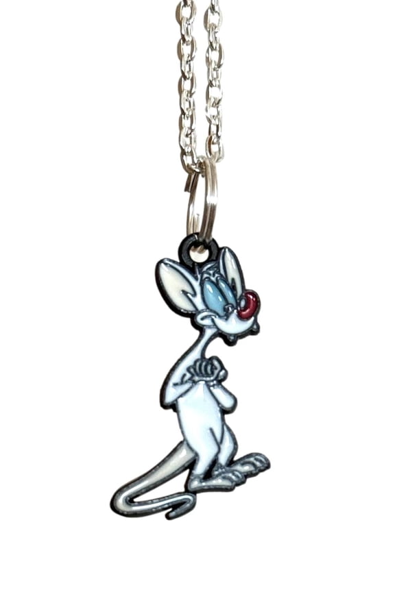 and the Brain Character Pendant Necklace