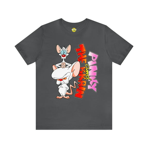 Pinky and the Brain Retro Cartoon Short Sleeve T-Shirt - 90s Animation Tee
