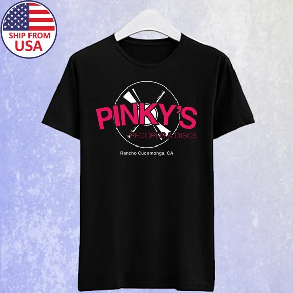 Pinky's Records Friday Movie Men's Black shirt