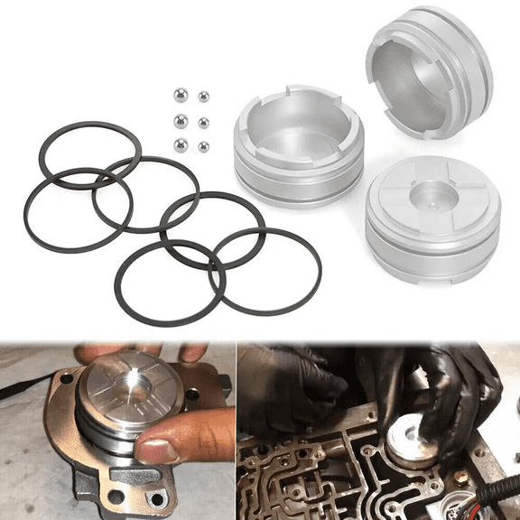 Pinless Forward Accumulator Piston Kit 4L60E 4L65E 4L70E For Sonnax FWD, 1-2/3-4