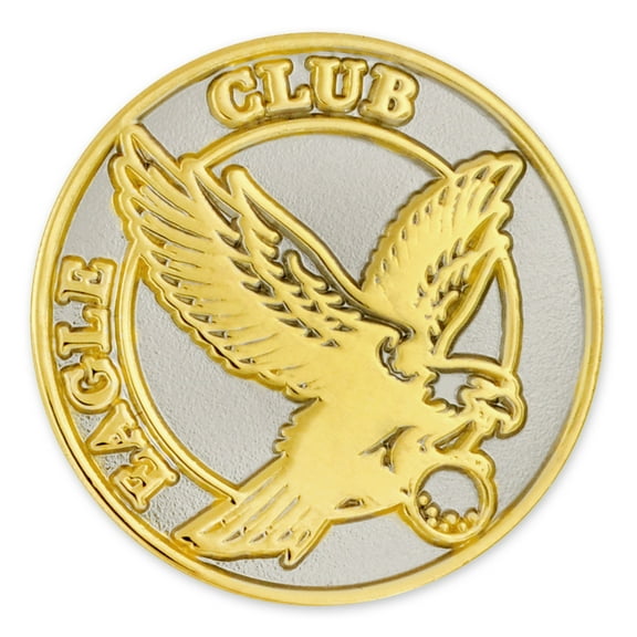 Pinmart's Eagle Club Golf Pin for Men and Women Golfers