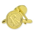 thumbnail image 1 of Pinmart's Letter R Cufflink Set, 1 of 1
