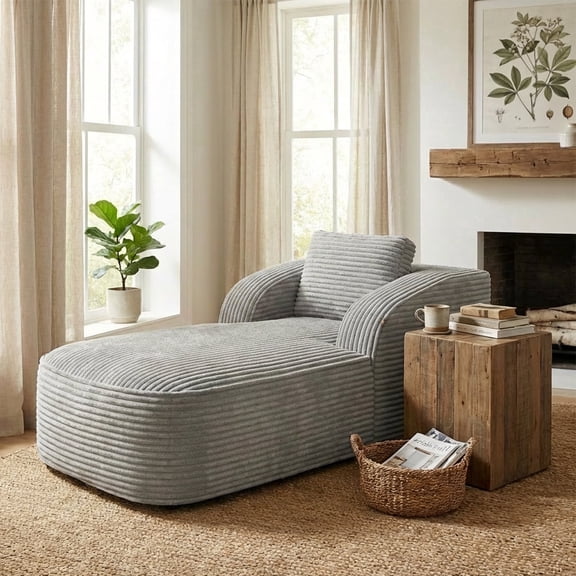 Pinmoco Cloud Sectional Couch for Living Room,Modern Modular Couch with Deep Seat and Side Pockets, Upholstered Couches Boneless Sofa, No Assembly Required, Gray
