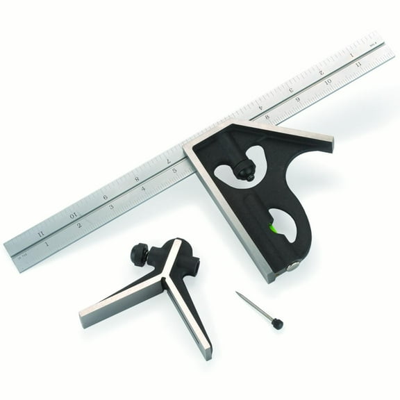 Pinnacle 12" Combination Square 3Pc