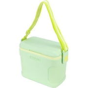 Pinnacle 8.5Qt Mini Cooler – 14 x 7.6 x 10.6In Ice Box with Smart Divider, Locking Lid, Adjustable Shoulder Strap – Insulated Picnic Basket Beach Cooler Bag – 36- Hour Ice Retention – Stylish Colors
