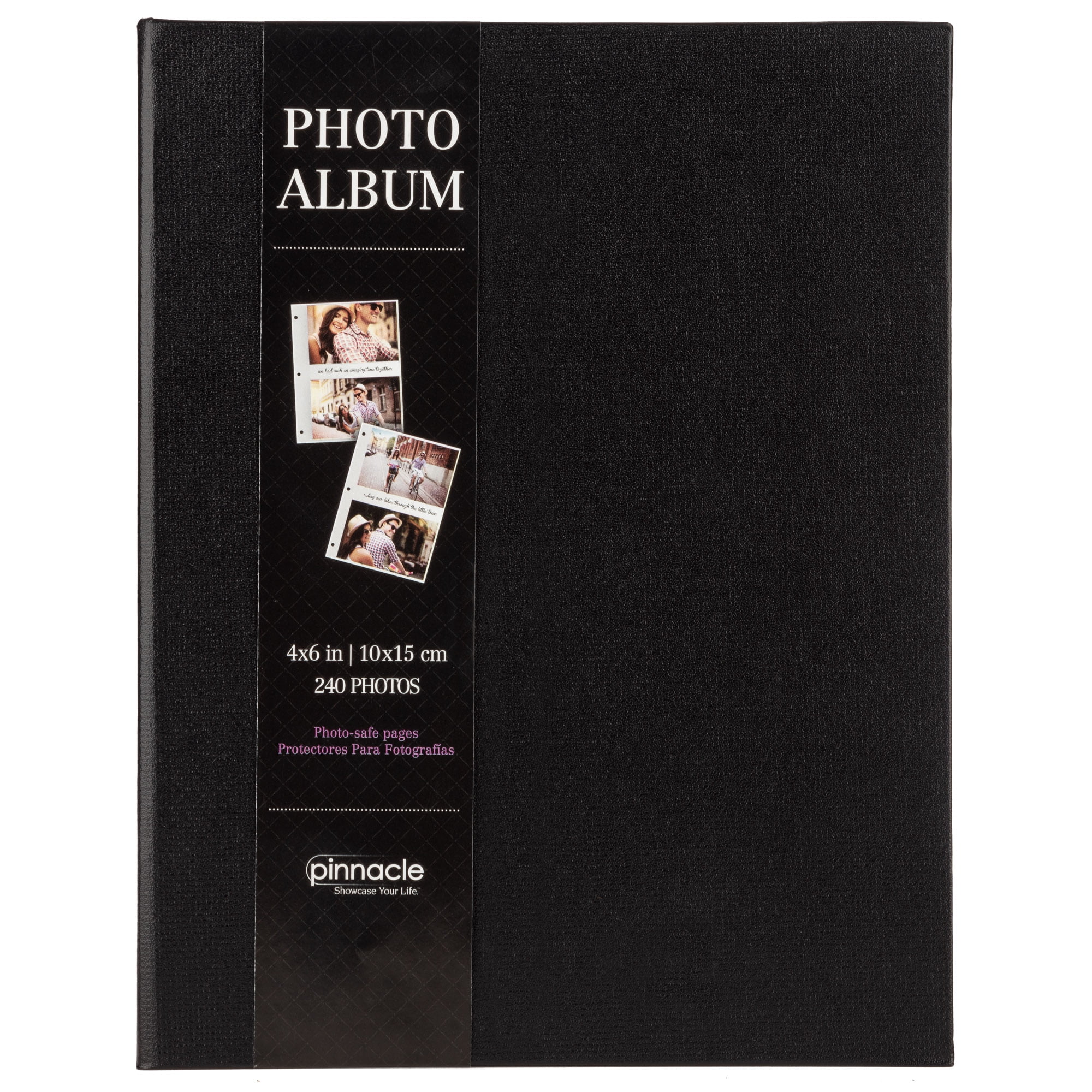  10 Pieces Small Photo Album 4 x 6 Inch Picture Album 26 Clear  Pages Hold 52 Pictures Linen Cover Photo Album Book with Front Window  (Black): Home & Kitchen