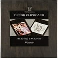 thumbnail image 1 of Pinnacle 9" x 13" Black Clipboard, 1 Each, 1 of 3