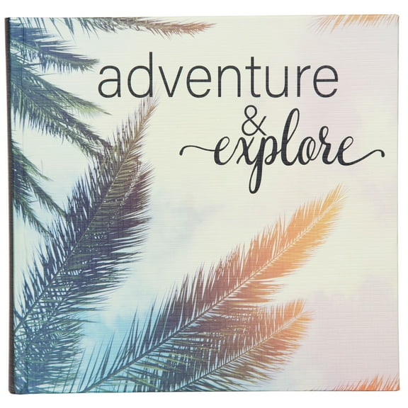 Pinnacle Adventure & Explore Photo Album, Holds two photos per page with memo lines.