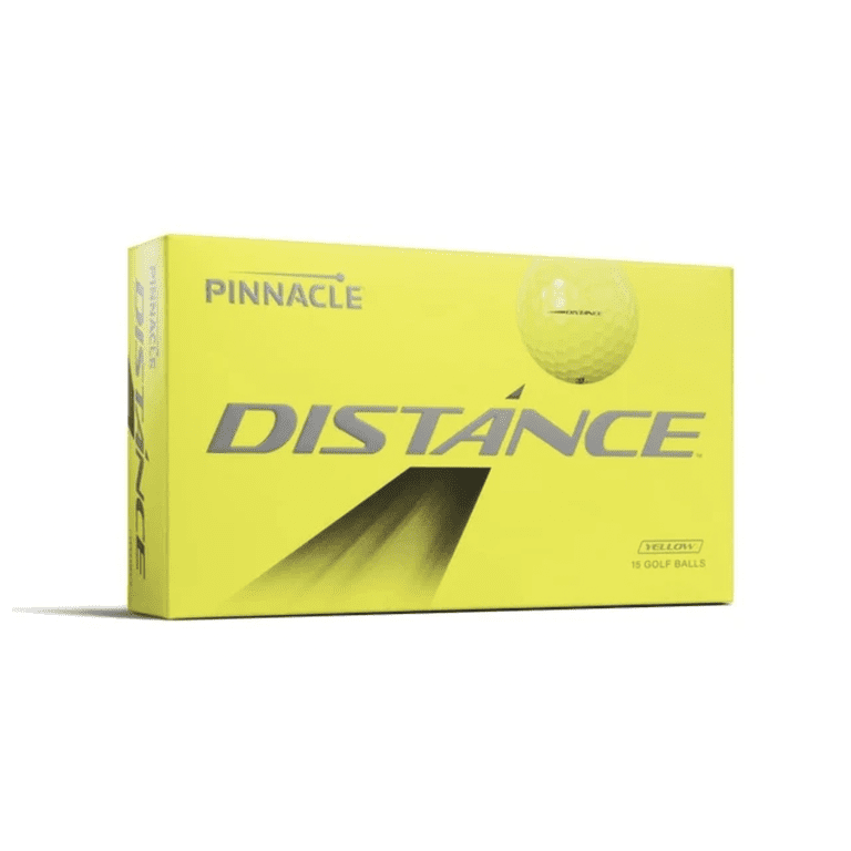 Pinnacle, Distance Golf Balls, 15pk, Yellow, High Energy Core