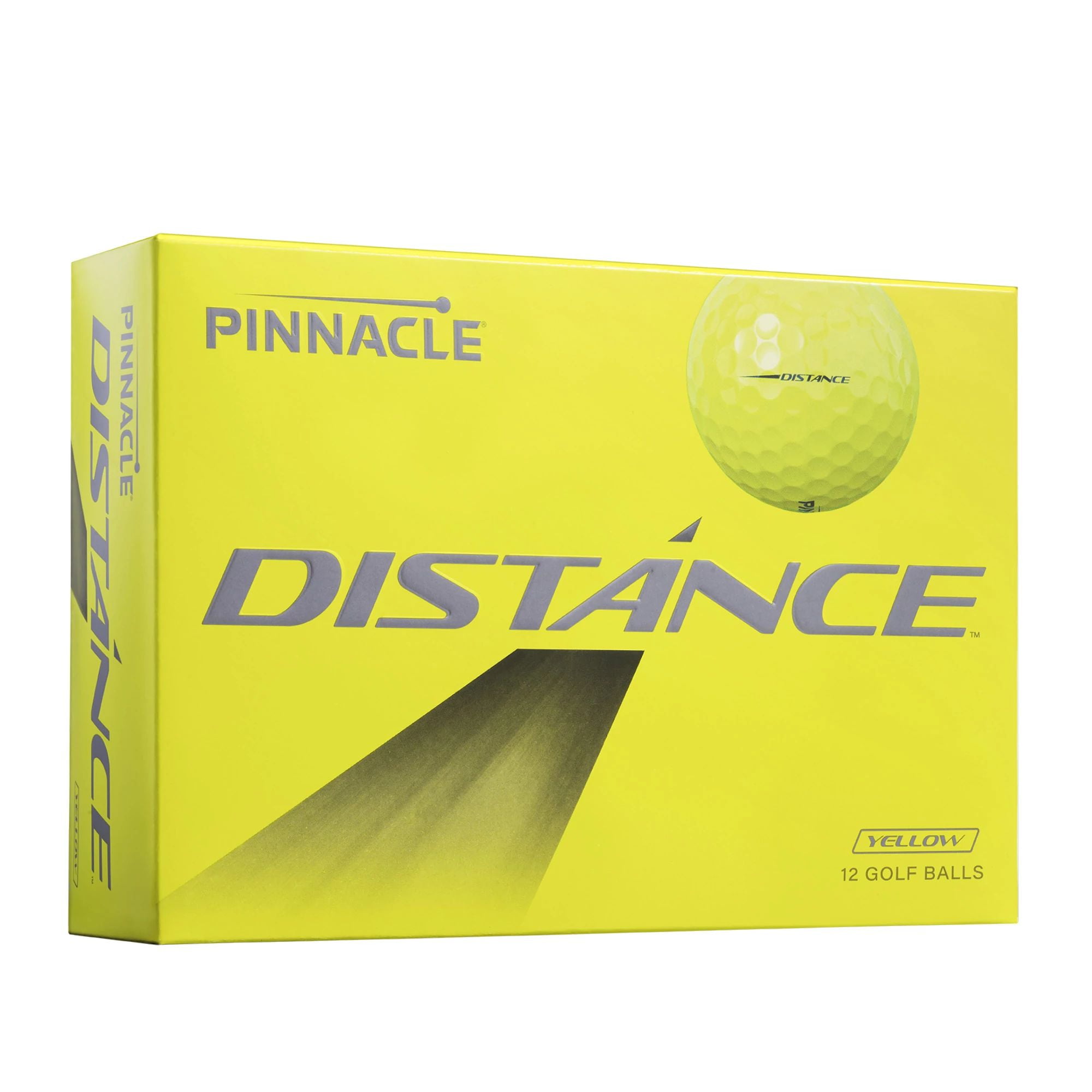 Pinnacle Distance Golf Balls 15pk, Yellow - Walmart.com