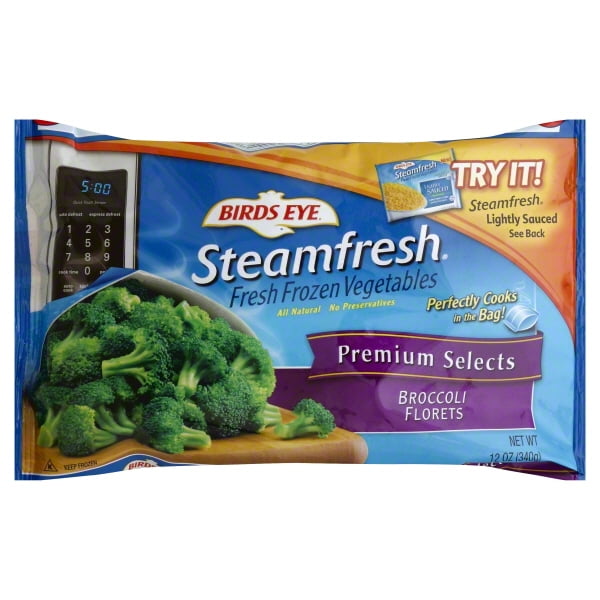 Pinnacle Foods Birds Eye Steamfresh Broccoli Florets, 12 oz