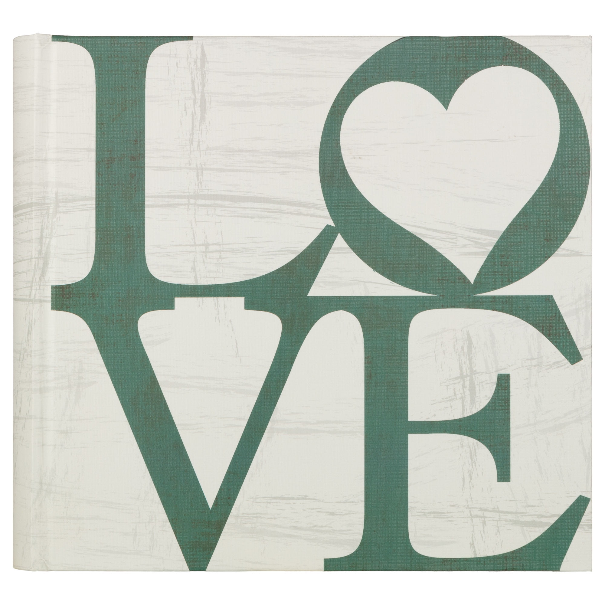 Pinnacle Green Love Photo Album, Holds 160 - 4"x6" Photos