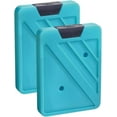 thumbnail image 1 of Pinnacle Ice Blocks for Cooler Set of 2 - Multipurpose Ice Packs for Coolers Long Lasting Reusable Refreezable -No Leak Lunch Box Ice Pack - Non BPA Food Safe Freezer Packs for Coolers 11oz, 1 of 8