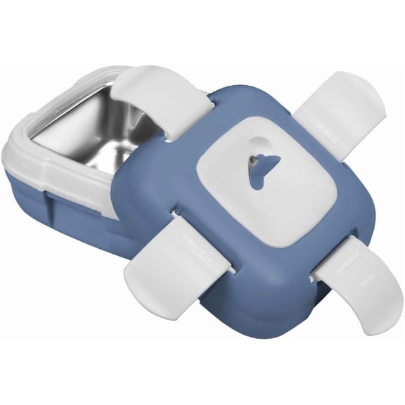 Pinnacle Insulated Leakproof Lunch Box 16 oz – Thermal Food Container for Kids & Adults, Navy