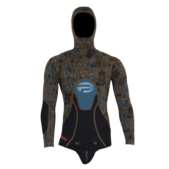 Pinnacle Men's Elude 5mm Spearfishing Wetsuit (3X-Large, Jacket)