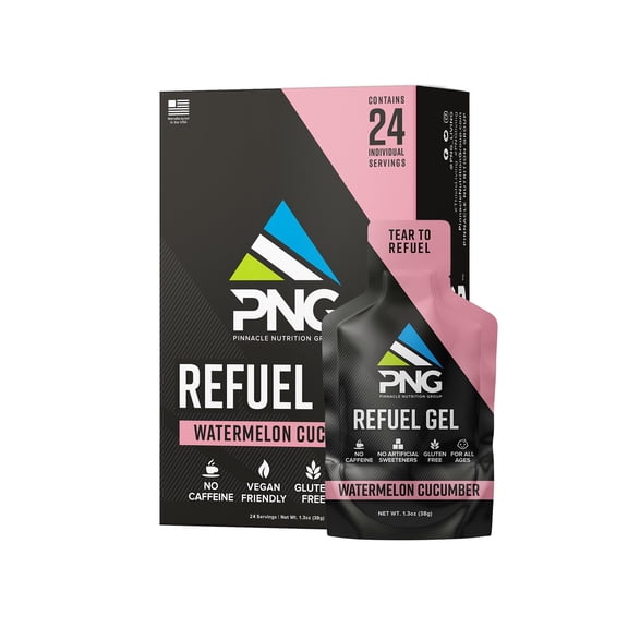 Pinnacle Nutrition Group Refuel Energy Gel- Watermelon Cucumber