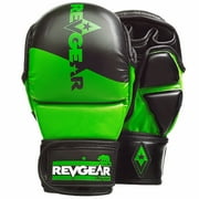Pinnacle P4 MMA Training and Sparring Glove - Black/Lime