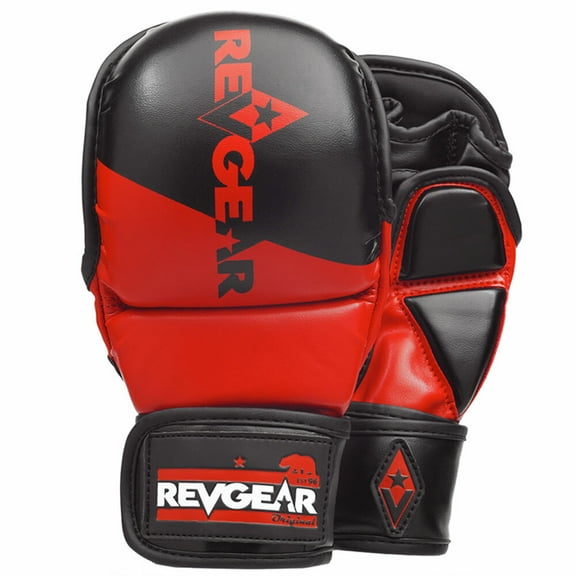 Pinnacle P4 MMA Training and Sparring Glove - Black/Red