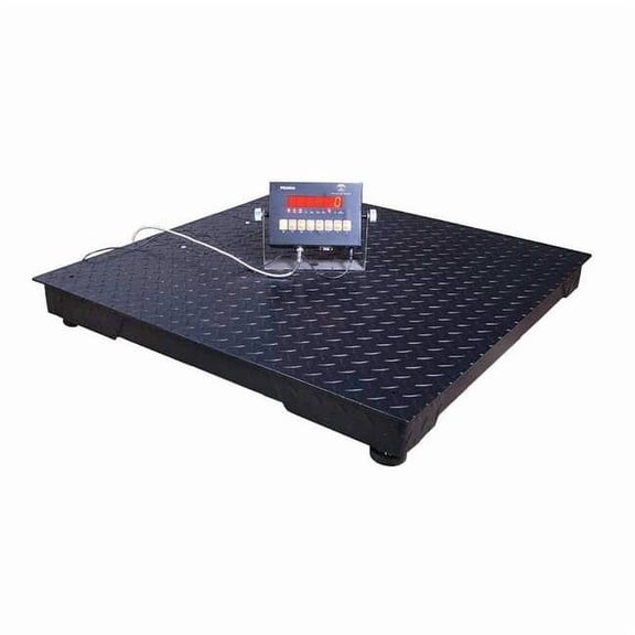 Digital Floor Scale with Remote Indicator 5000 lb./2300kg Capacity PS3000-44-5N