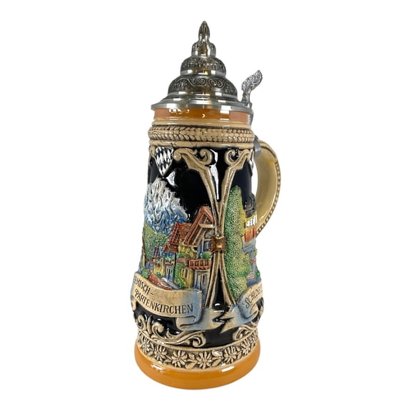 Pinnacle Peak Trading Garmisch Linderhof Oberammergau LE German Beer Stein Made in Germany .5 liter