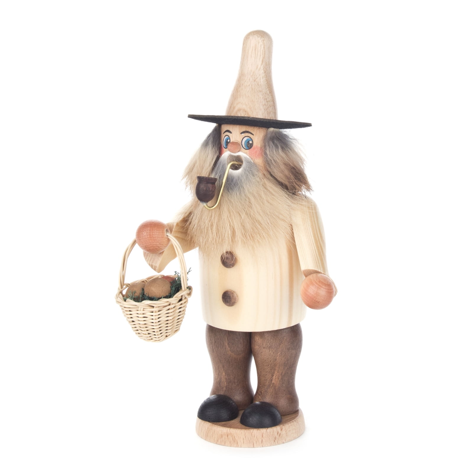 Pinnacle Peak Trading German Wood Smoker Mushroom Picker Incense Burner - Thumbnail 5