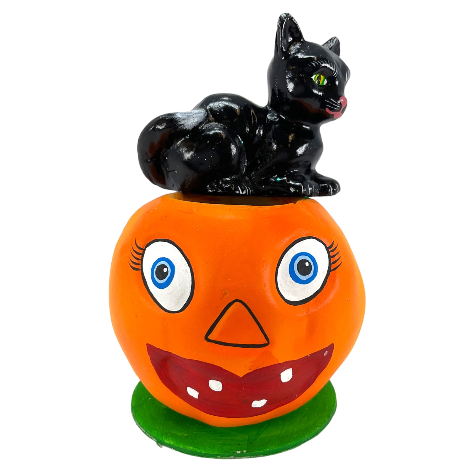 Ino Schaller Cat on Pumpkin Jack O Lantern - Thumbnail 2