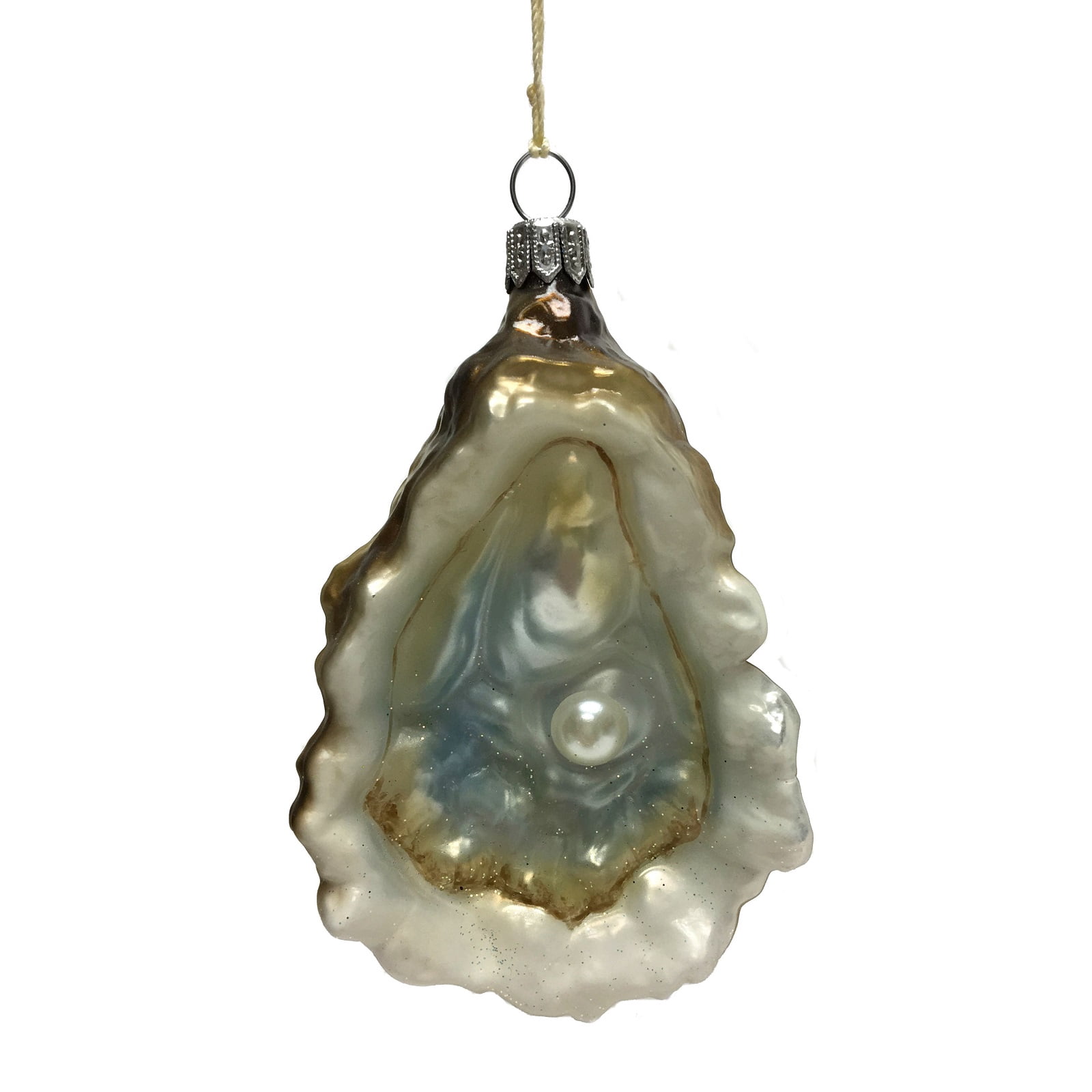 Pinnacle Peak Oyster with Pearl Ornament