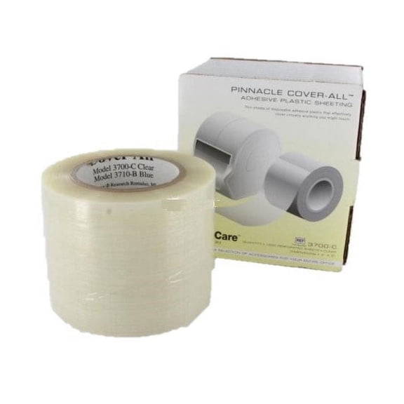 Pinnacle Products 3700-C Cover-All Barrier Film 4" x 6" Clear 1200/Roll