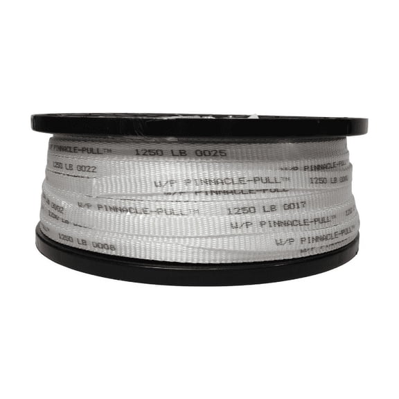Pinnacle Pull 3/4" x 500', 2500lb Measuring Pull Tape, Mule Tape, Low Stretch!