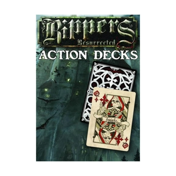 Studio 2 Publishing S2P10327 Savage Worlds Rippers Resurrected-Double Action Decks