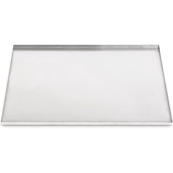 Pinnacle Systems Galvanized Dog Crate Tray 23.5" X 17.5" X 1" – Midwest Metal Replacement Pan for Heavy Duty Single & Double Door Kennels, Chew-Proof, Crack-Proof, Leak-Resistant Multipurpose Liner
