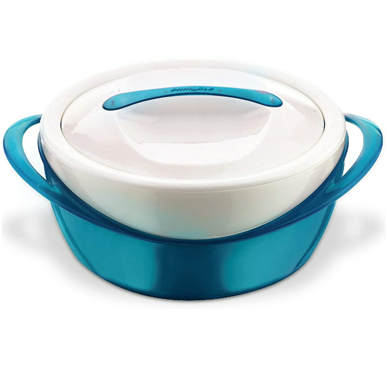 Pinnacle Thermoware Pinnacle Casserole Dish Large Soup and Salad Insulated Serving Bowl with Lid Teal Medium Green